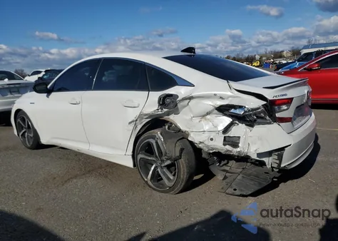 2022 Honda Accord Hybrid Sport z USA, uszkodzony, nr VIN 1HGCV3F22NA017166